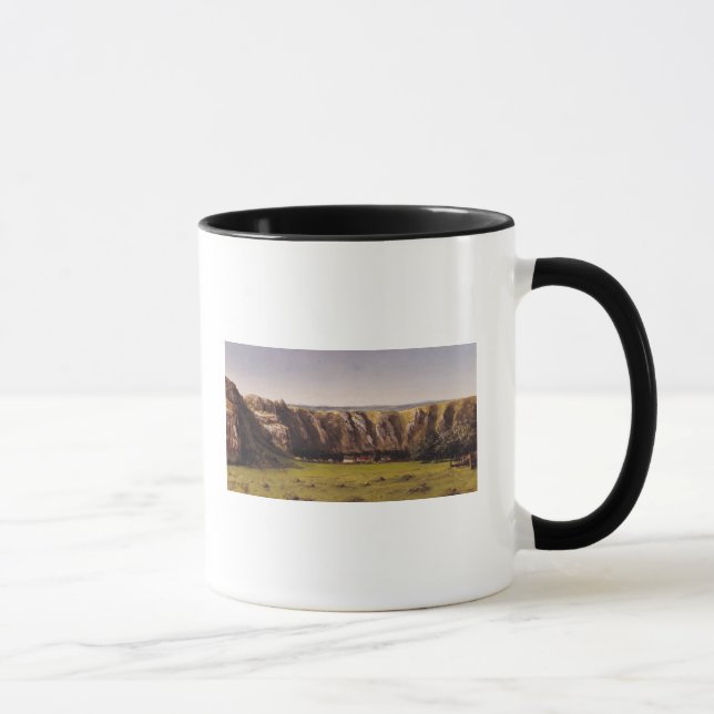 Caneca Paisagem rochosa perto de Flagey (Direita)