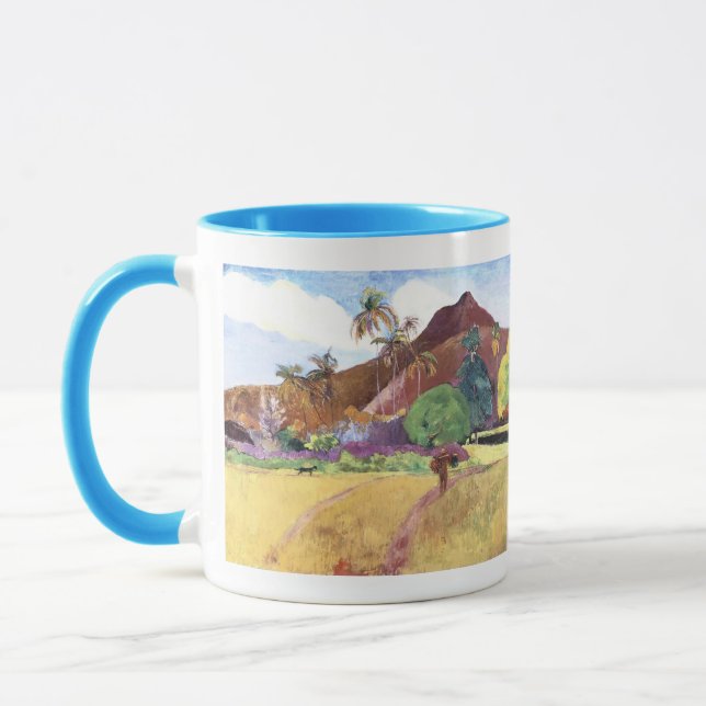 Caneca Paisagem Tahitiana (Esquerda)