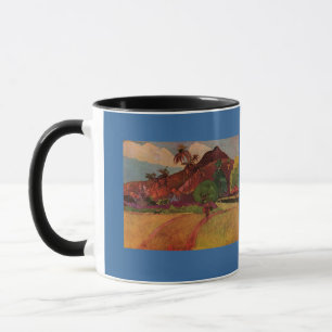 Caneca Paisagem Tahitiana de Paul Gauguin (1893)