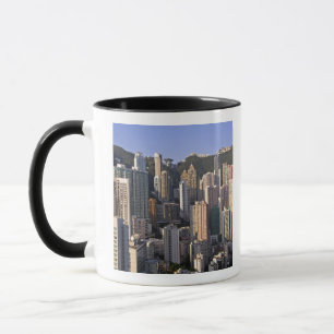 Caneca paisagem urbana de Hong Kong, China