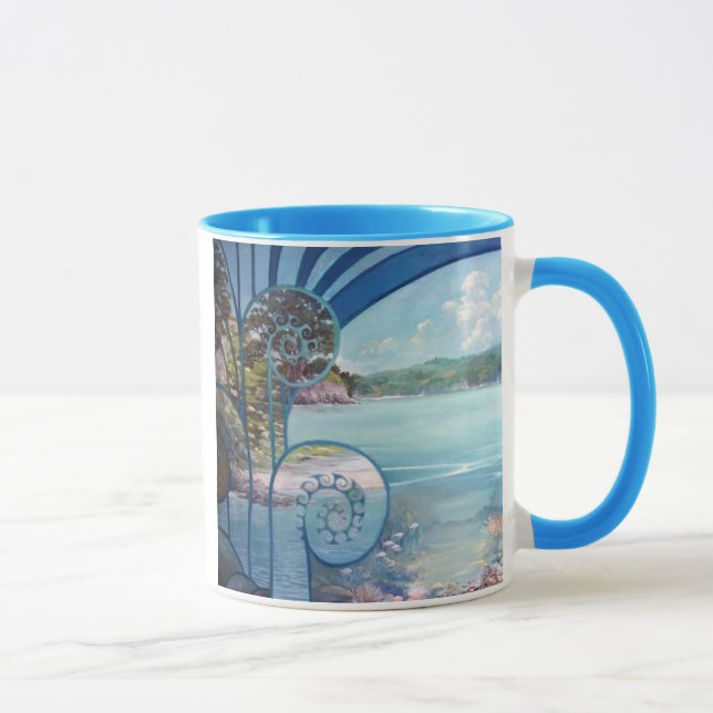 Caneca Paisagem visionária (Direita)