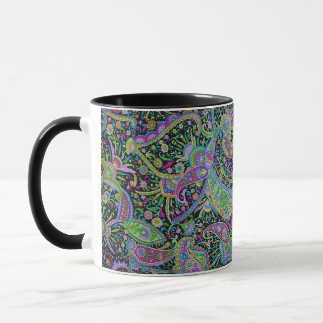 Caneca Paisley Fantasy (Esquerda)