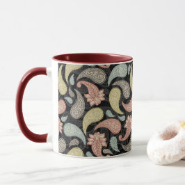 Caneca Paisley Pattern 