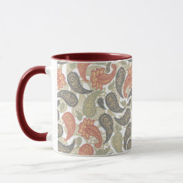 Caneca Paisley Pattern 