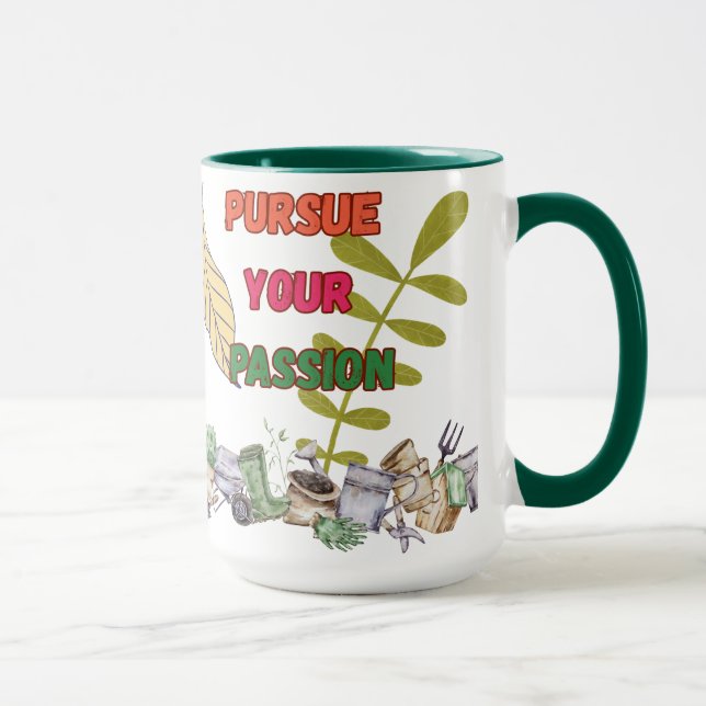 Caneca Paixão de jardinagem (Direita)