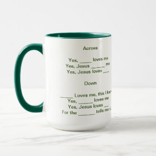 Caneca Palavra Cruzada
