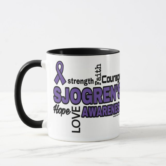 Caneca Palavras de Sjogren (Esquerda)