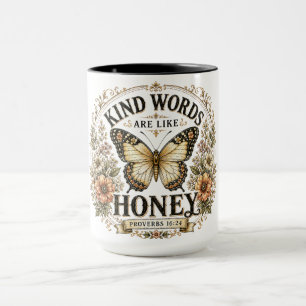 Caneca Palavras Inspiradoras e Amáveis