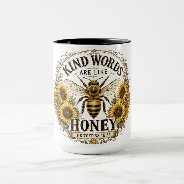 Caneca Palavras Inspiradoras e Gentis (Centro)