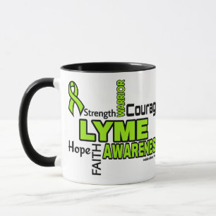Caneca Palavras...Lyme