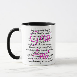 Caneca Palavras para a grande tia