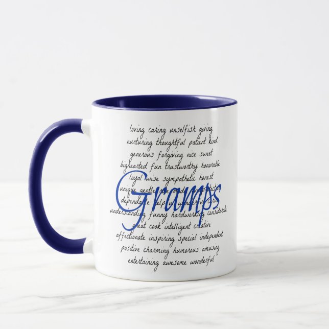 Caneca Palavras para Gramps (Esquerda)