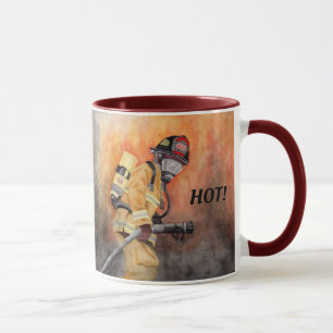 Caneca Palavras personalizadas da Copa de Café do Bombei