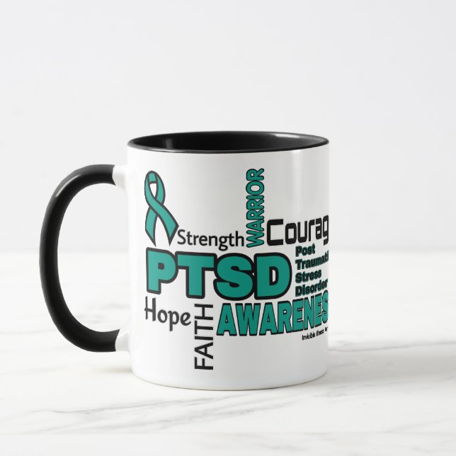Caneca Palavras...PTSD (Esquerda)