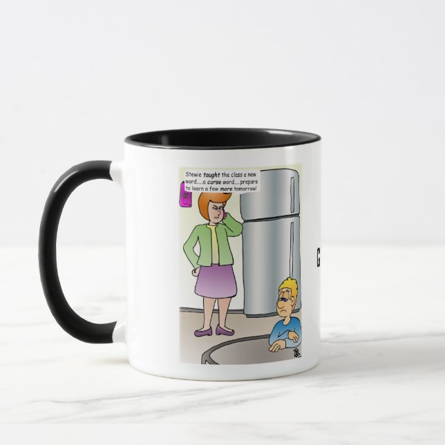 Caneca Palavras travessas Combo Mug (Esquerda)