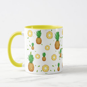 CANECA PÁLCULO TROPICAL DE APARELHO DE FRUTA DE VERÃO