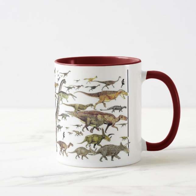 Caneca Paleoart da representação histórica do (Direita)