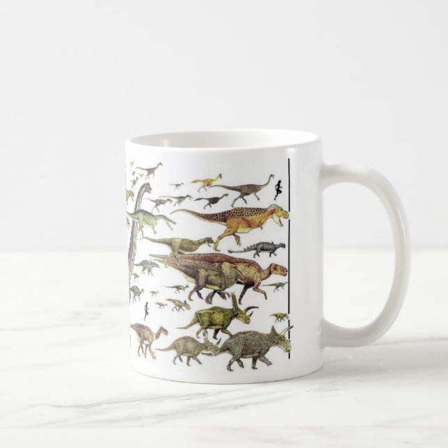 Caneca Paleoart da representação histórica do (Direita)