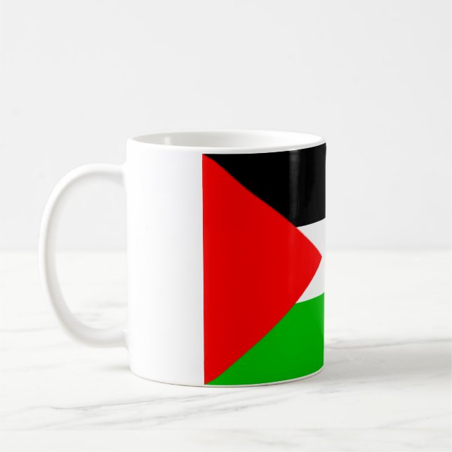 Caneca palestina da bandeira (Esquerda)