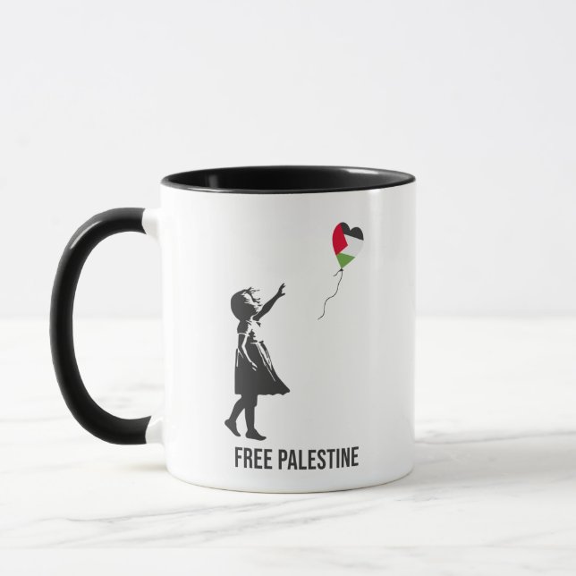 Caneca Palestina Livre, Genocídio de Gaza (Esquerda)