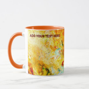 Caneca Paleta de Artista Colorida Mug
