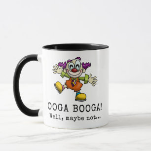 Caneca Palhaço Assustador Ooga Booga