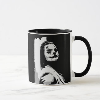 Caneca Palhaço estranho sorrindo