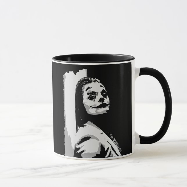 Caneca Palhaço estranho sorrindo (Direita)