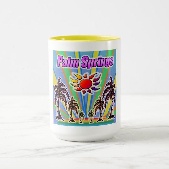Caneca Palm Primavera Summer Love Mug (Centro)