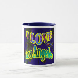 Caneca "Palm Sky: EU AMO Los Angeles 4"
