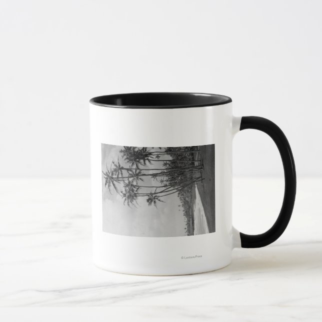 Caneca Palmas de Coco - Fotografia das Ilhas Havaianas (Direita)