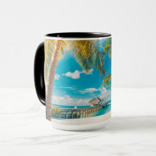 Caneca Palmeiras no por do sol