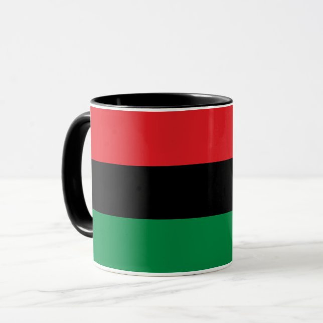 Caneca Panafricana, Símbolo da UNIA, África (Frente Esquerda)