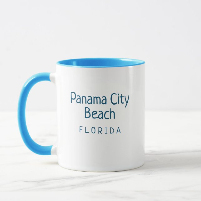 Caneca Panamá City Beach Flórida Café Mug (Esquerda)