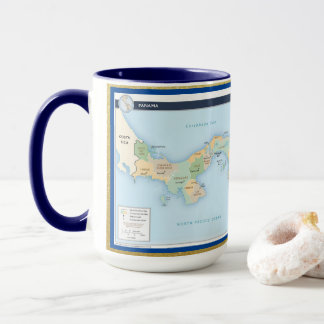 Caneca Panamá Map Personalizado Mug