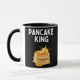 Caneca Pancake King Funny Pancake Lover Pancake King