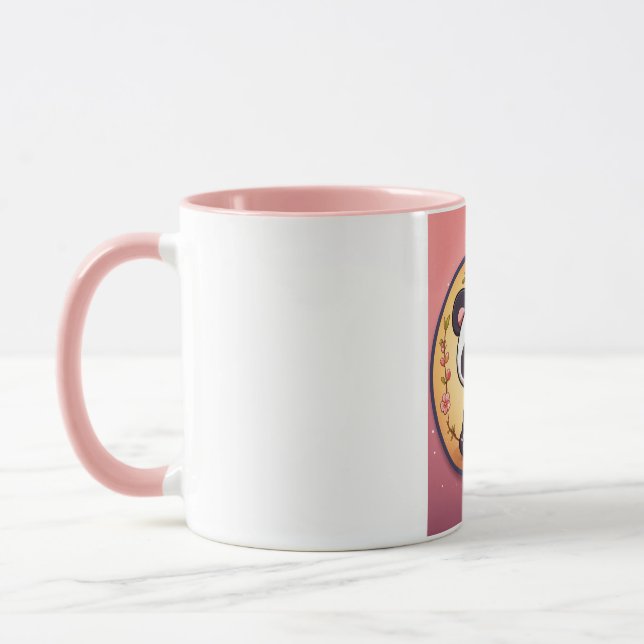 Caneca Panda Adorável (Esquerda)