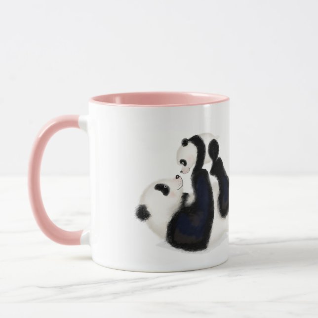 Caneca Panda e filhote "A melhor mãe de sempre" (Esquerda)
