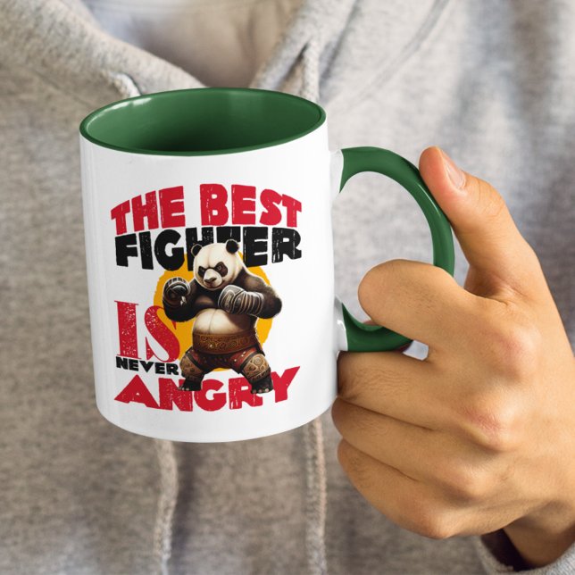 Caneca Panda Fighter Cote Mug (Criador carregado)
