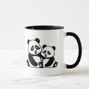 Caneca Panda Hugging Mug
