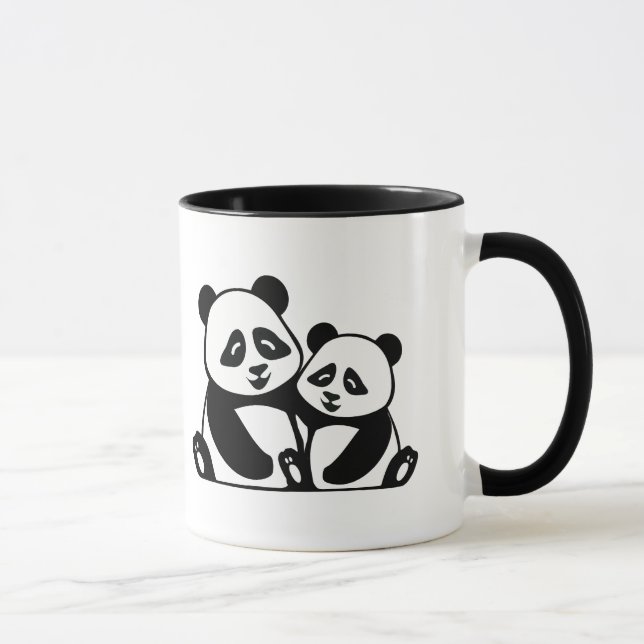 Caneca Panda Hugging Mug (Direita)