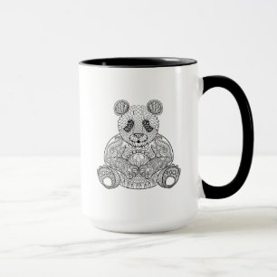 Caneca Panda tribal inspirada