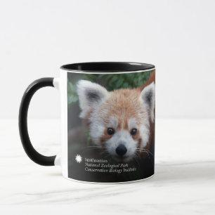 Caneca Panda vermelha de Smithsonian