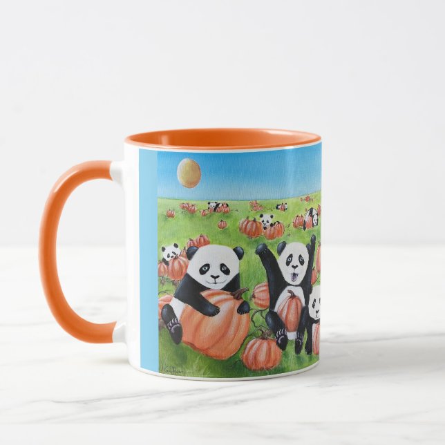 Caneca Pandas e Pumpkins Call (Esquerda)
