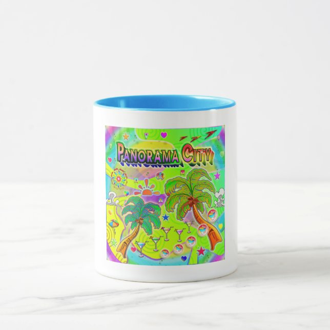 Caneca Panorama City Mind Focus Mug (Centro)