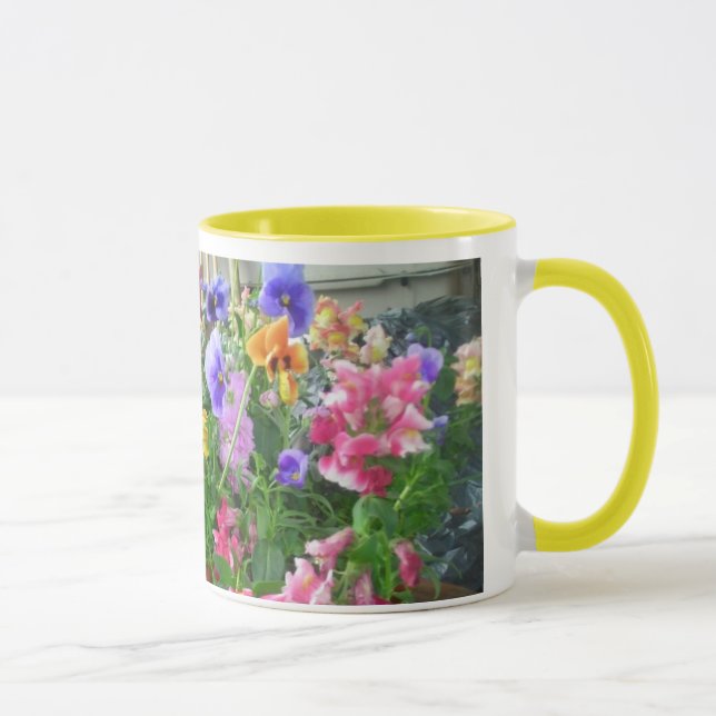 Caneca Panorâmica Pansies Mug (Direita)