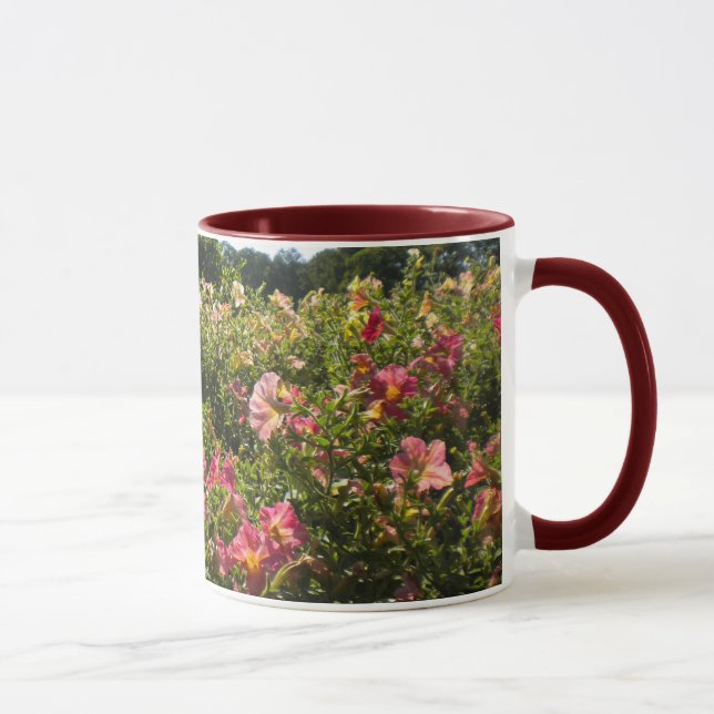 Caneca Panorâmica Petunias Mug (Direita)