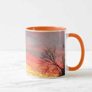 Caneca Panorâmica Winter Sunset/Sunrise Mug