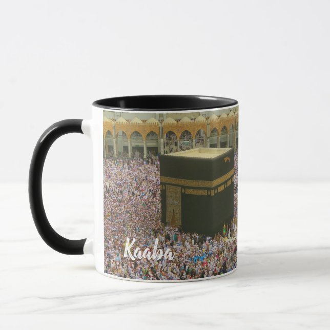 Caneca panorâmico de Kaaba Haj da Meca (Esquerda)