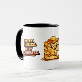 Caneca Panquecas e Ataques de Pânico - Amigos Foodies